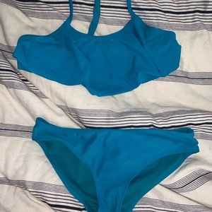 Old Navy Girls Blue Bathing Suit